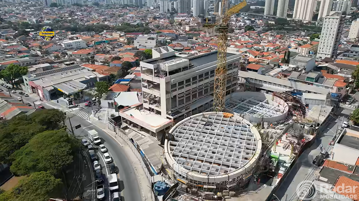 Linha 2-Verde: Veja vídeo das obras das estações Orfanato e Santa Clara