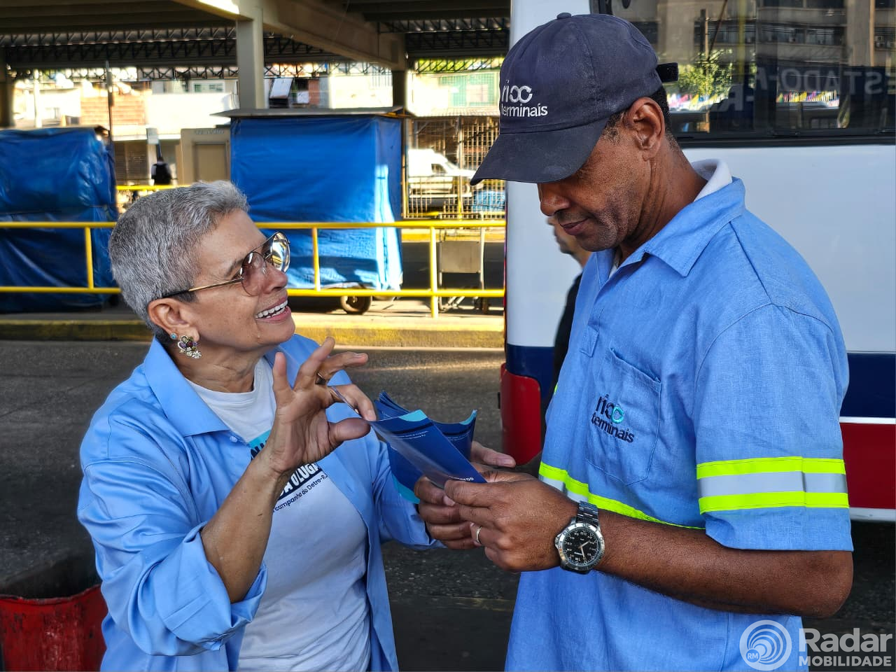 Barcas Rio realiza ação de conscientização sobre importâncias dos assentos preferenciais