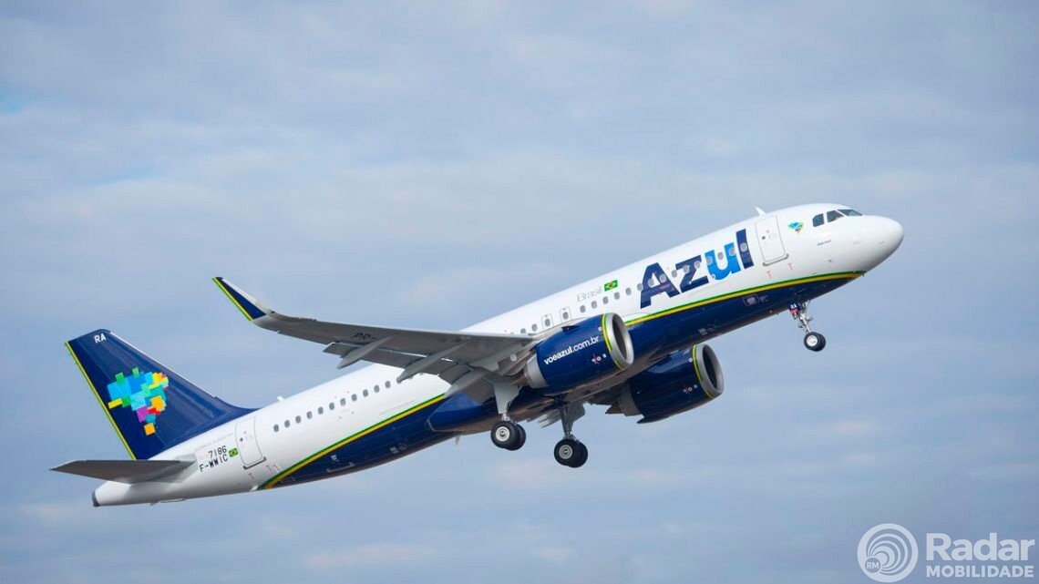 Azul amplia conexão entre Recife e Curitiba com nova rota direta