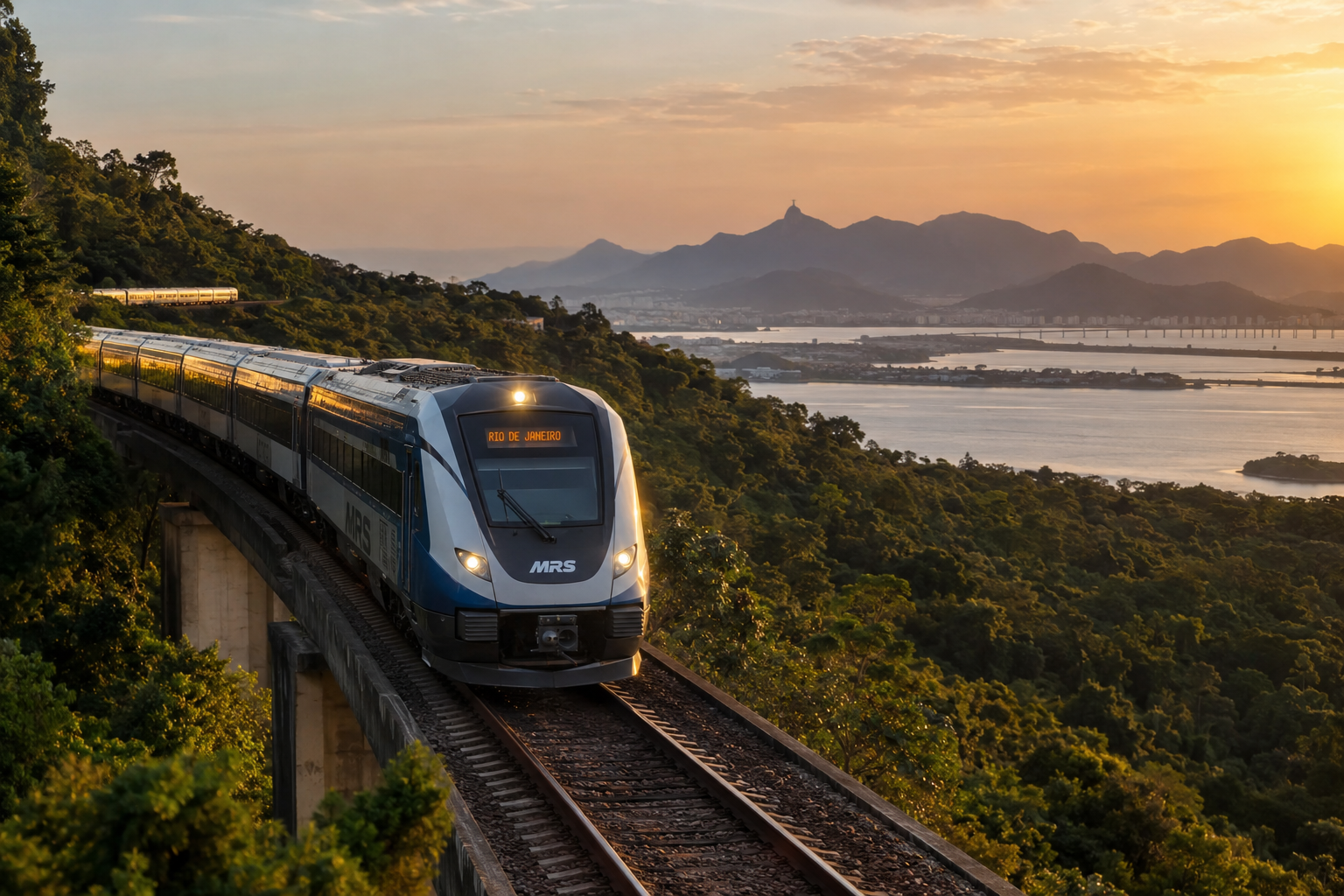 O Brasil tem trilhos. Então por que você não consegue viajar de trem entre os estados?
