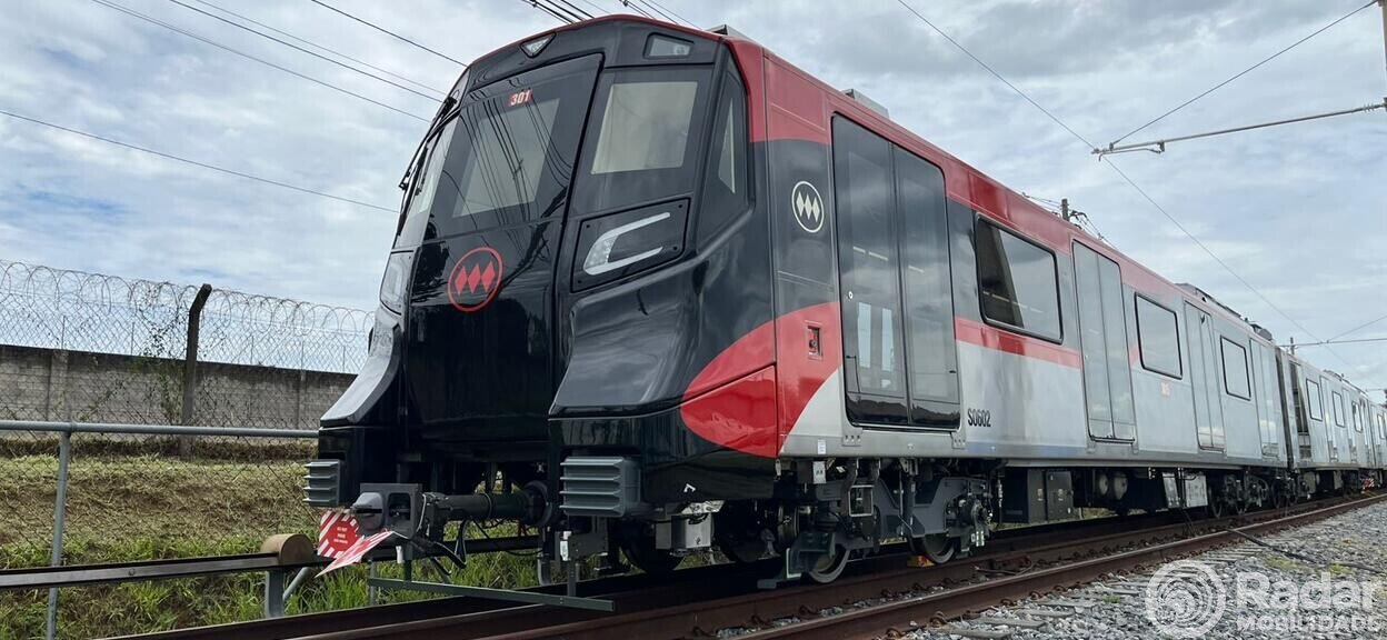 No Brasil, Alstom inicia testes dinâmicos do primeiro trem da Linha 7 do Metrô de Santiago