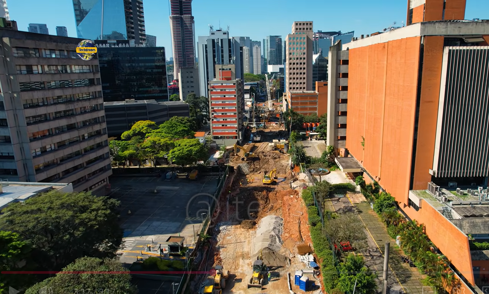 Vídeo mostra imagens atualizadas das obras do túnel Cecília Lottenberg