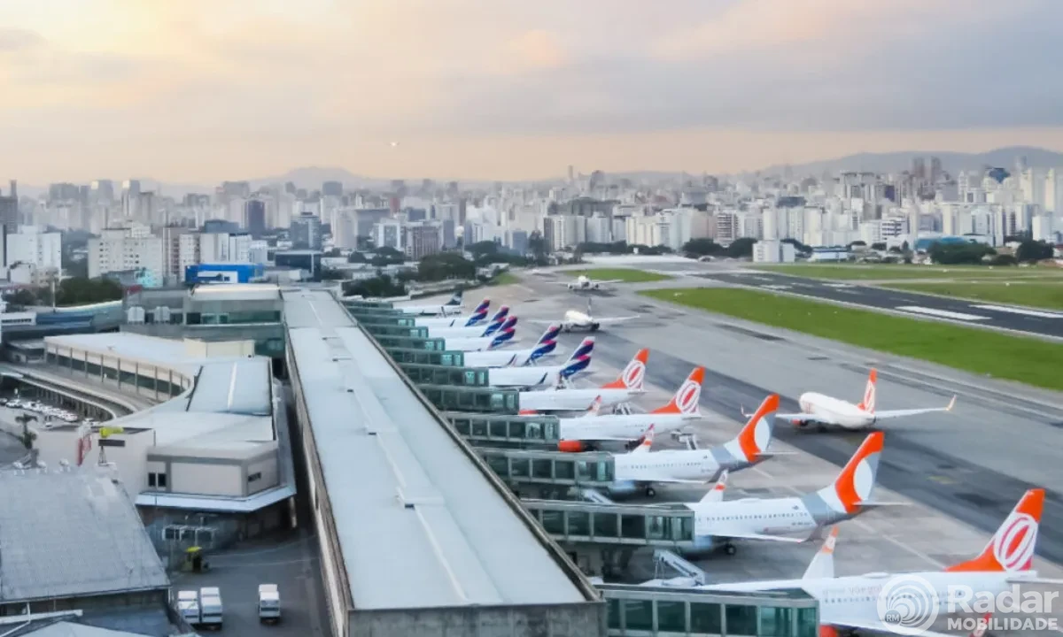 Anac aprova voos em Congonhas após 23h para eventos extremos climáticos e outras exceções
