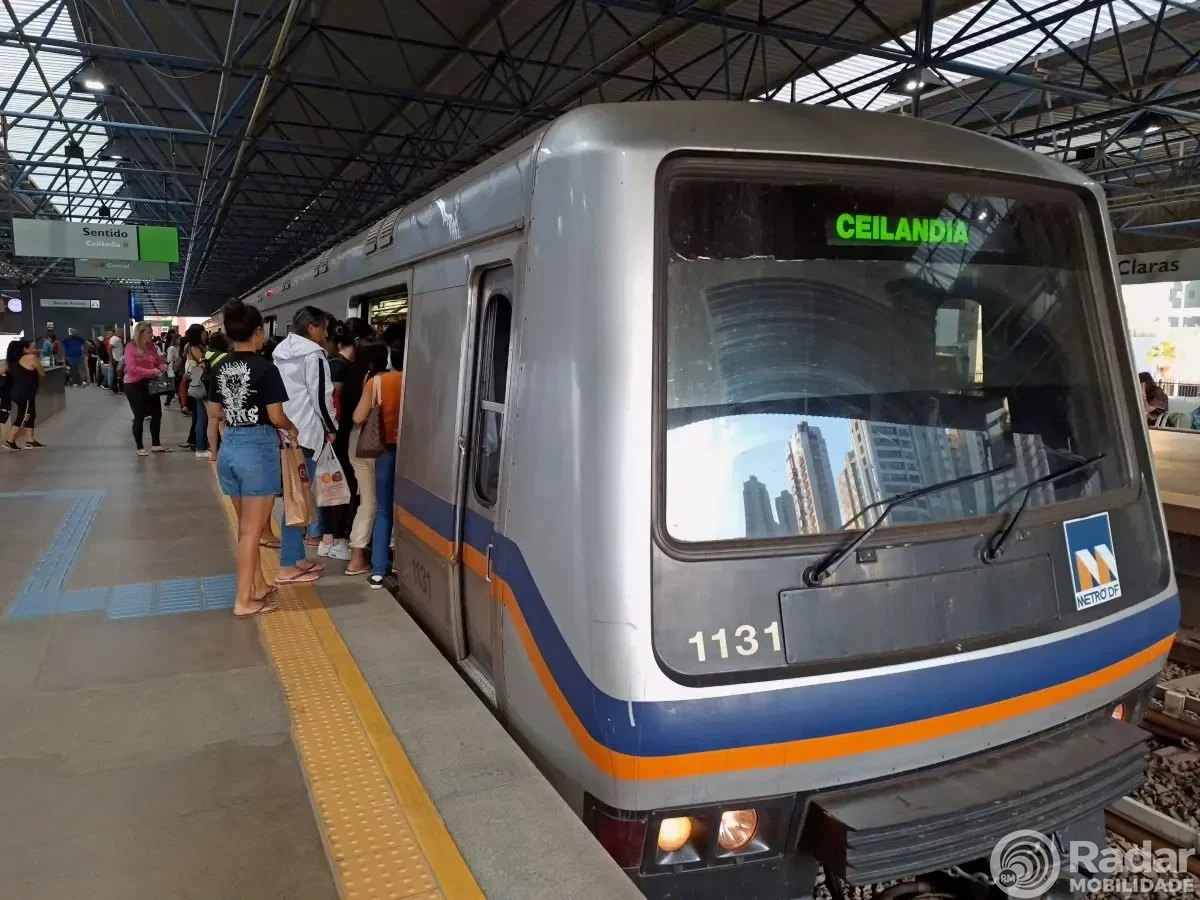 Metrô-DF terá novo concurso público com 224 vagas; edital deve sair em até seis meses
