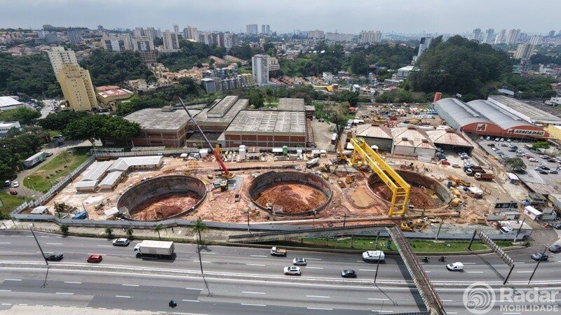 Linha 4-Amarela: Expansão até Taboão da Serra terá até dez frentes de escavações de túneis