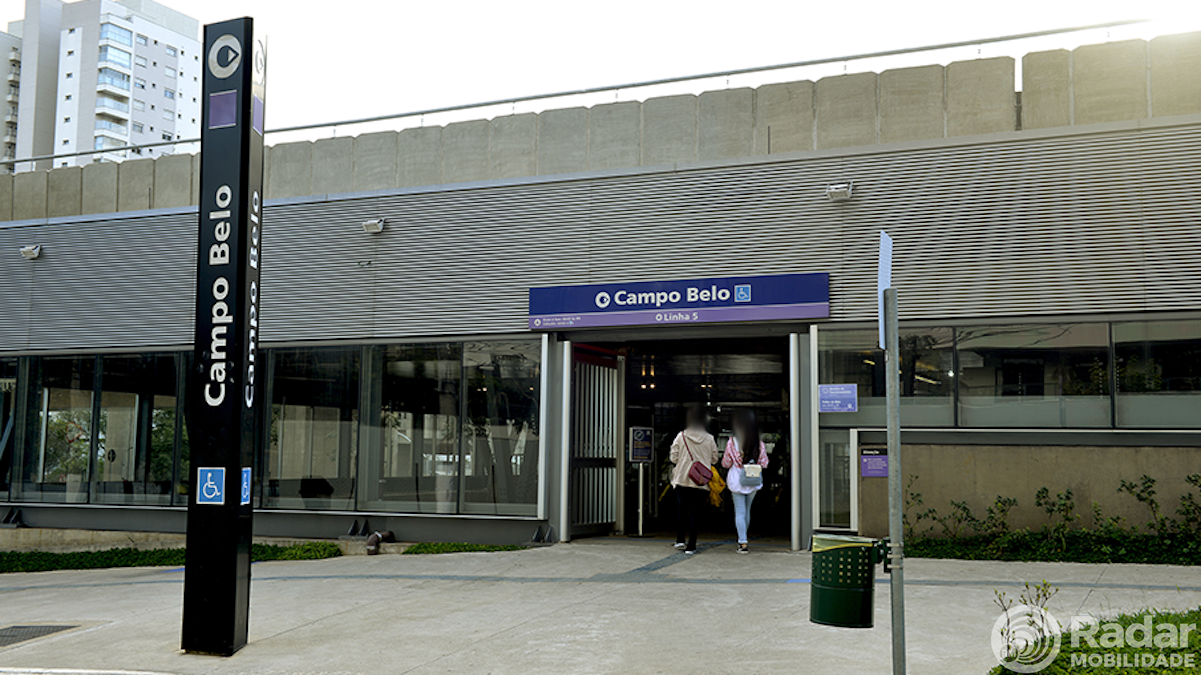 Com ampliação do horário da Linha 17-Ouro, Estação Campo Belo bate recorde de passageiros