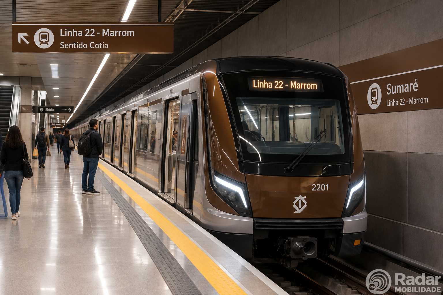Linha 22-Marrom terá três audiências públicas em dezembro para discutir impactos do metrô