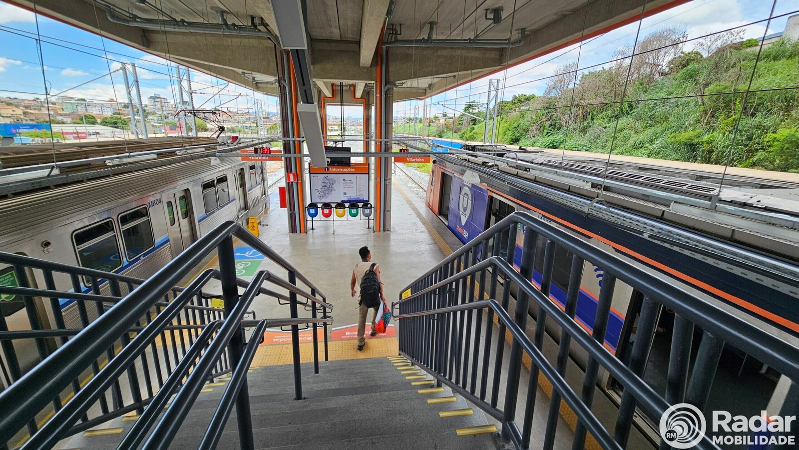 Metrô BH terá intervalos de 24 minutos entre os dias 17 e 23 de outubro