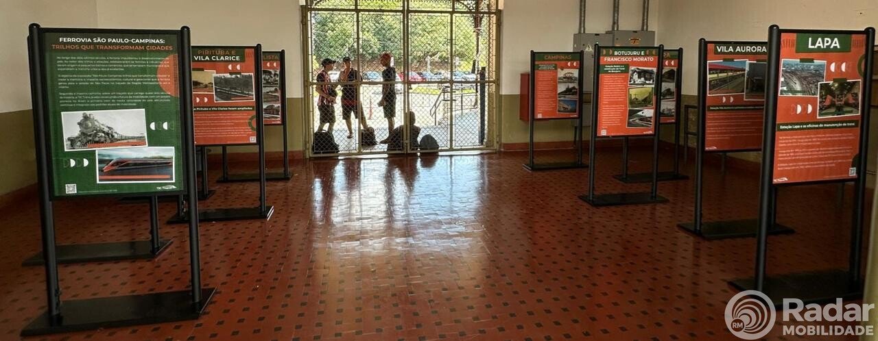 Da era do café aos trens de média velocidade: exposição resgata a evolução dos trilhos em Vinhedo