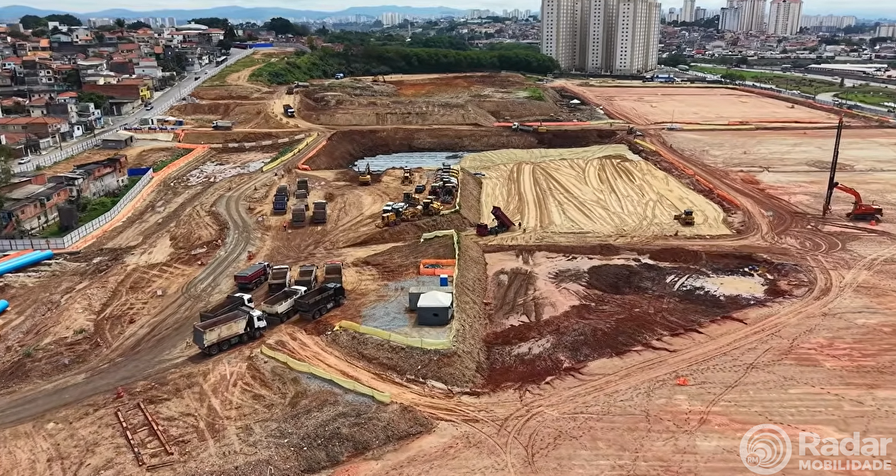 Rua no Parque Novo Mundo terá interdição parcial por obras da Linha 2-Verde do Metrô