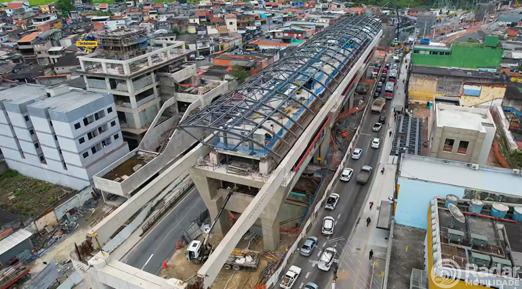 Avenida da Zona Leste terá interdição noturna para obras da Linha 15-Prata do Metrô