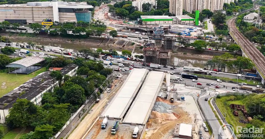 Vídeo: Ponte Pirituba–Lapa avança em São Paulo; entrega está prevista para dezembro de 2026