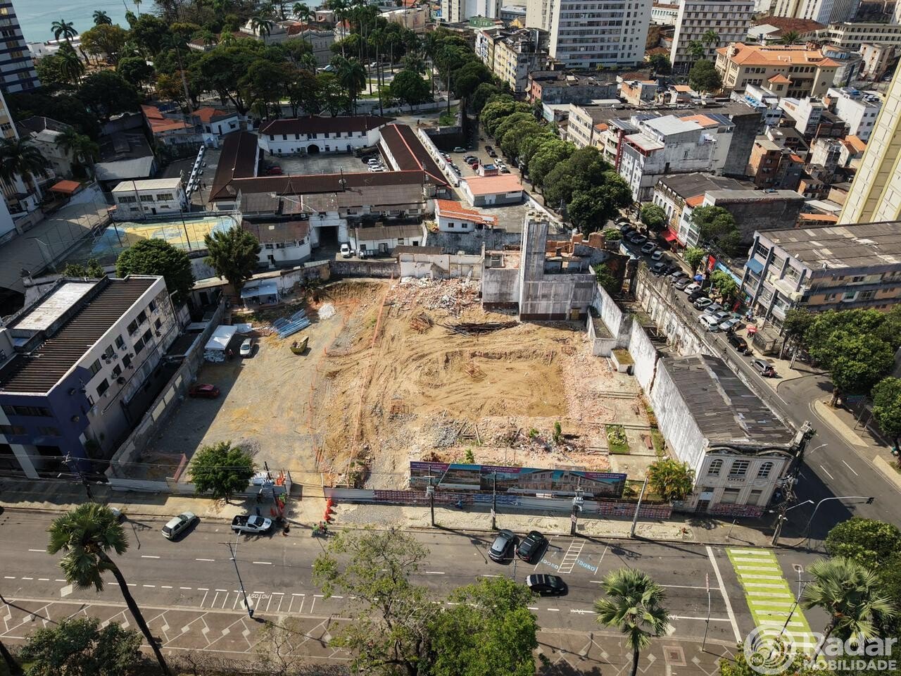 Metrô de Salvador: Iphan libera avanço das obras da Estação Campo Grande