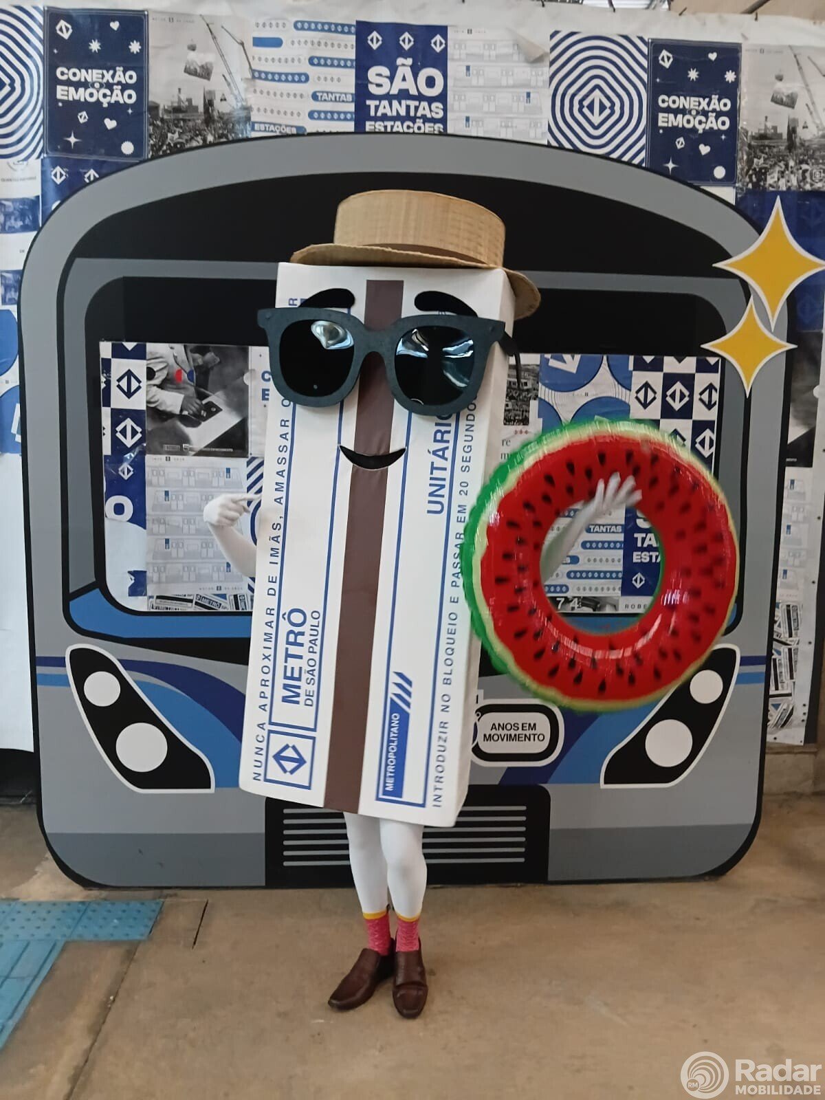O fim de uma era: Bilhete Edmonson se despede do Metrô com apresentações artísticas